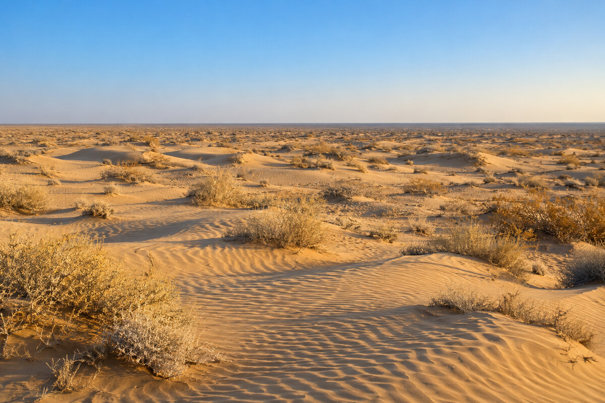 Navoi region desert landscape Navoi region desert landscape