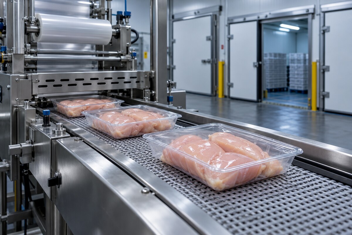 Poultry packaging and cold storage