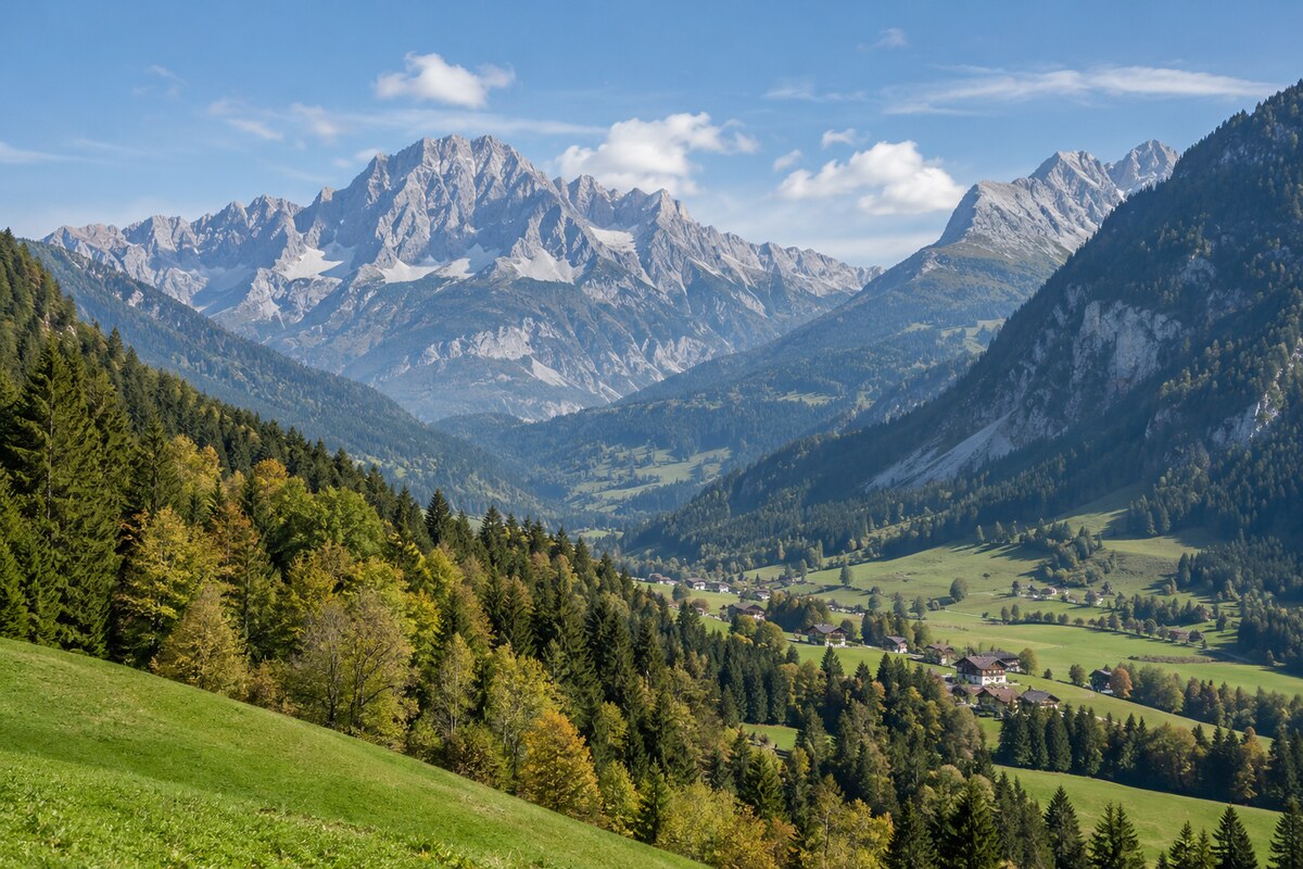 Alpine valley