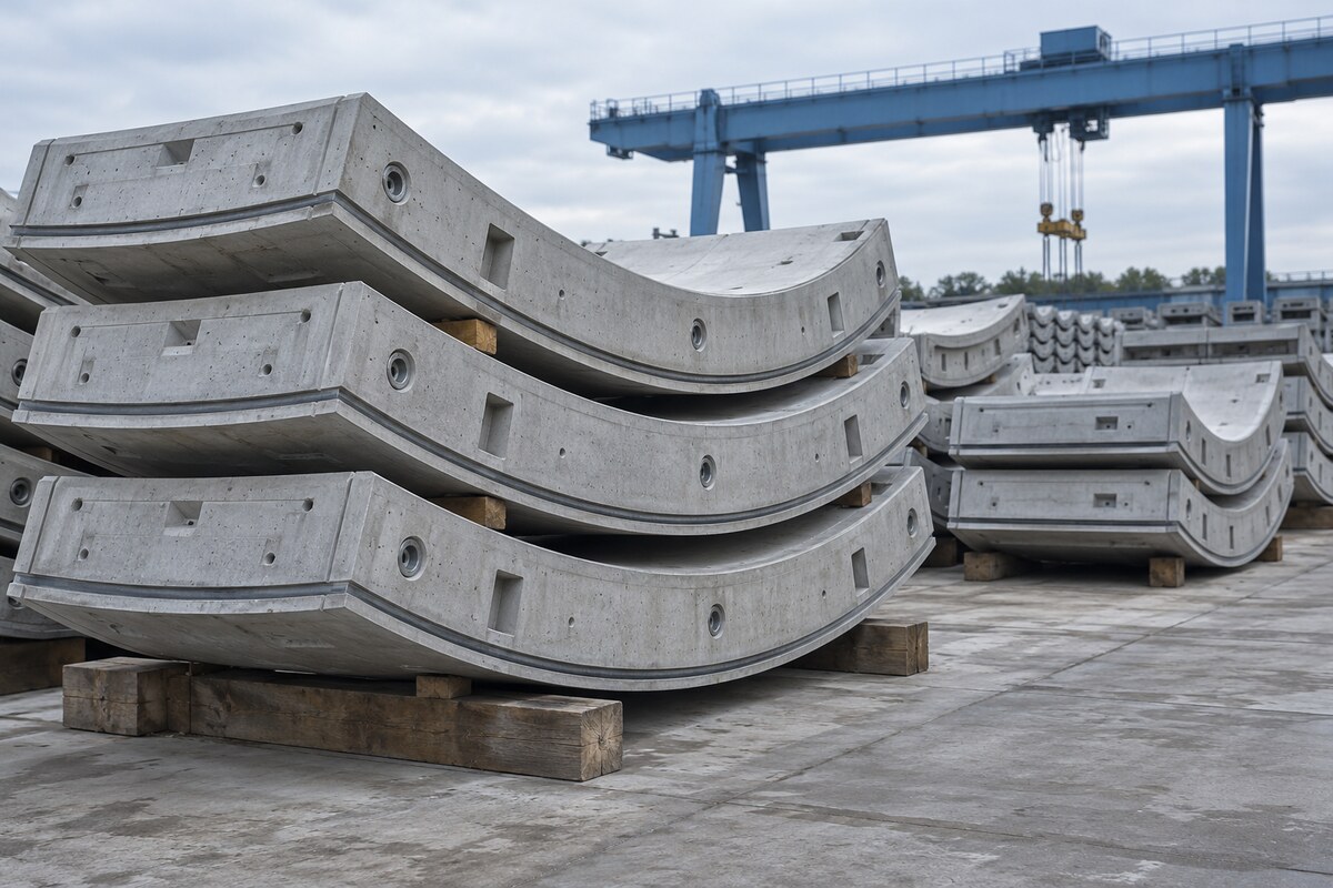 Precast tunnel lining