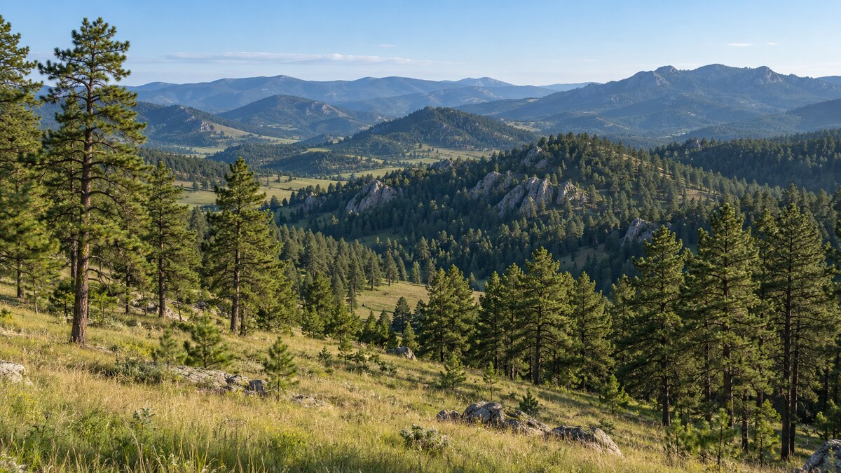Black Hills landscape Black Hills landscape