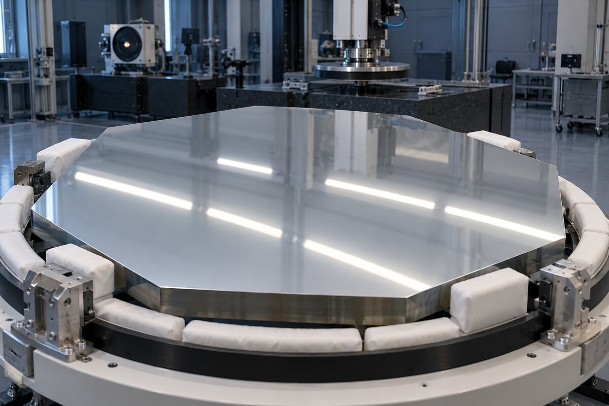 Optical mirror production