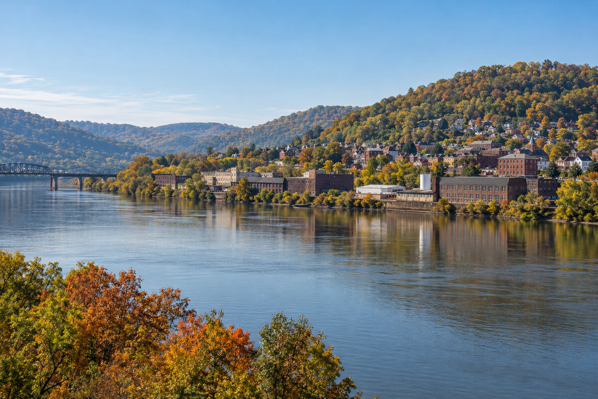 Monongahela Valley industrial landscape