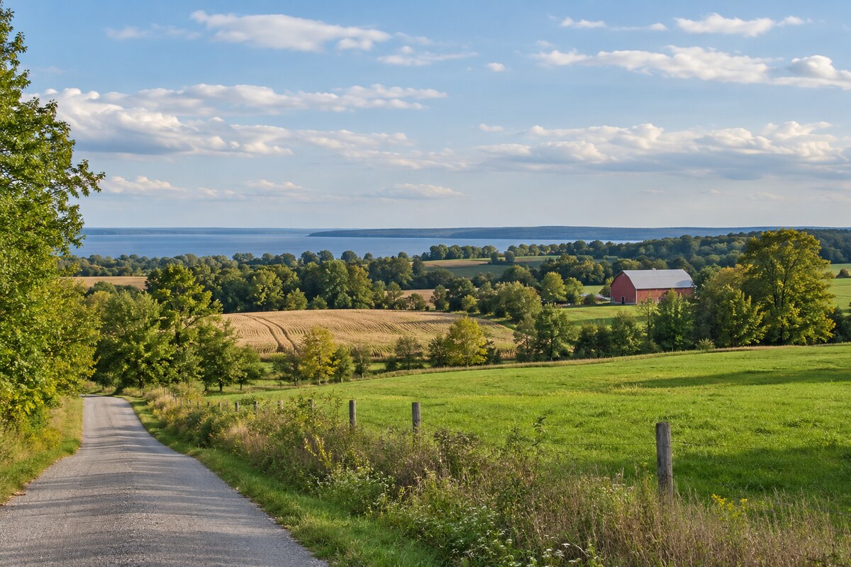 Western New York farmland