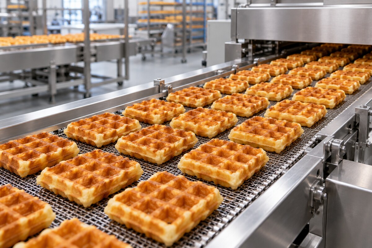 Waffle production