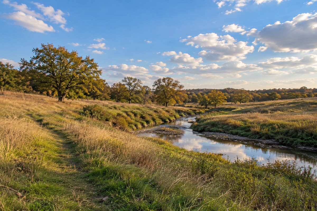 Prairie landscape near Garland Prairie landscape near Garland